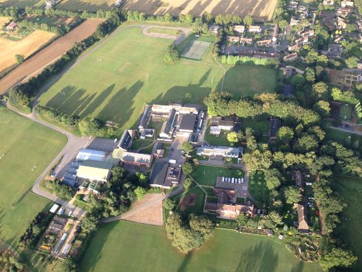 Sibford School aerial shot